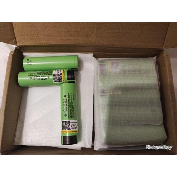 Lot 2X Accu liitokala batterie 18650 3400 MHA