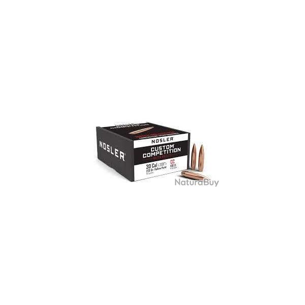 Nosler Ogives Custom Competition 30 cal 220gr HPBT x100