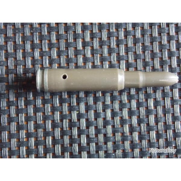 7.62X51 NATO - A BLANC PLASTIQUE VERT  - Marquage : DAG  88.67