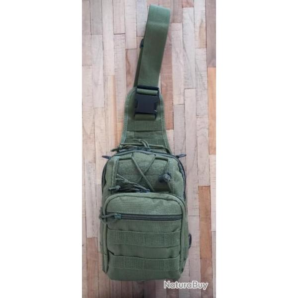 Sac sacoche bandouli�re tactique militaire7 couleurs disponibles