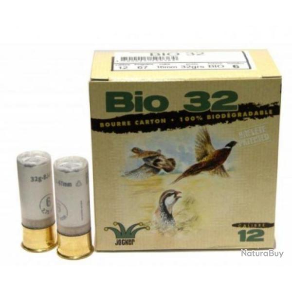 2 Boites 50 CARTOUCHES JOCKER BIO 32 BJ CAl: 12/67 N6, -25%