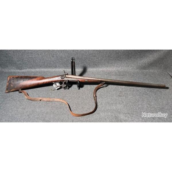 Beau Fusil a broche Cal 16 artisan st�phanois