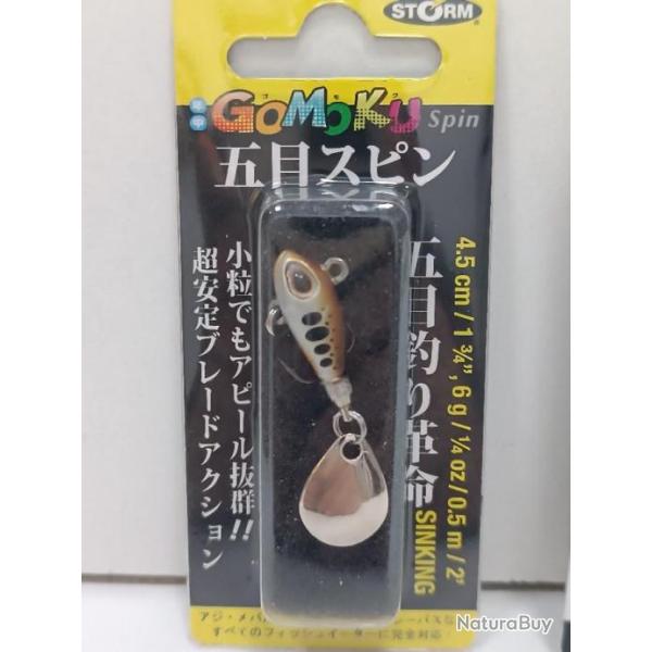 !! STORM GOMOKU SPIN 6g TROUT 4,5cm !!
