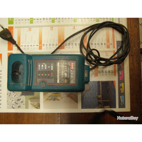 Chargeur de batterie DC1414F MAKITA