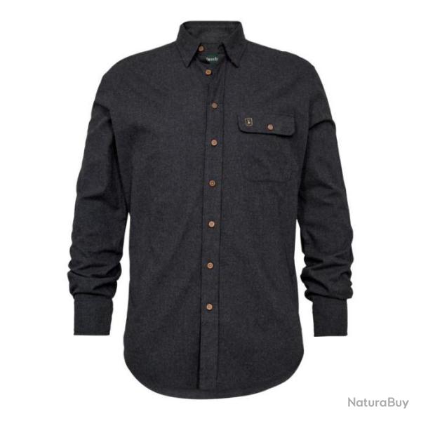 Chemise Liam noire Deerhunter
