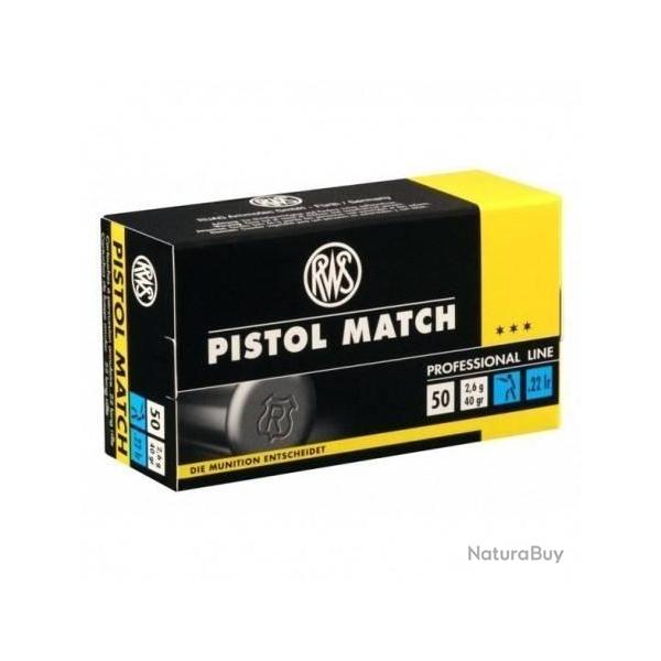 22Lr RWS pistol match /500