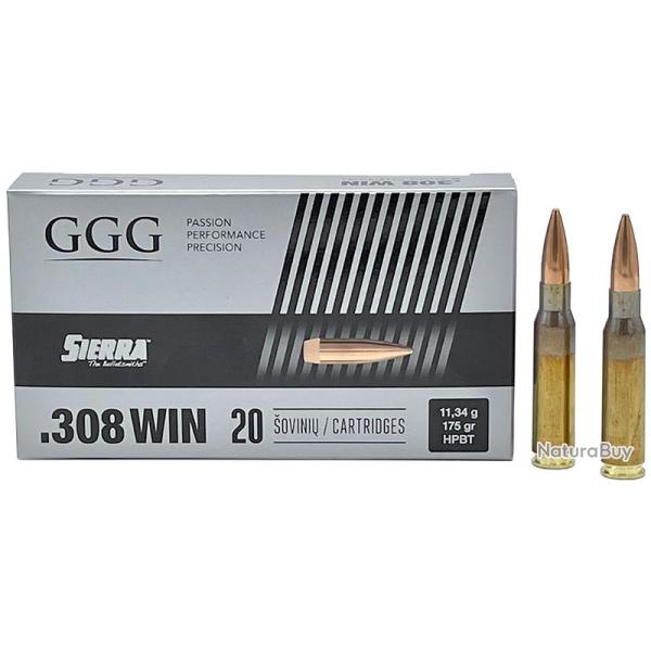308 Win. HPBT Match 175gr - GGG