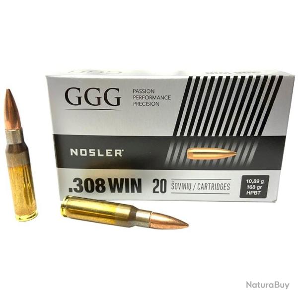 308 Win. HPBT Match 168gr - GGG