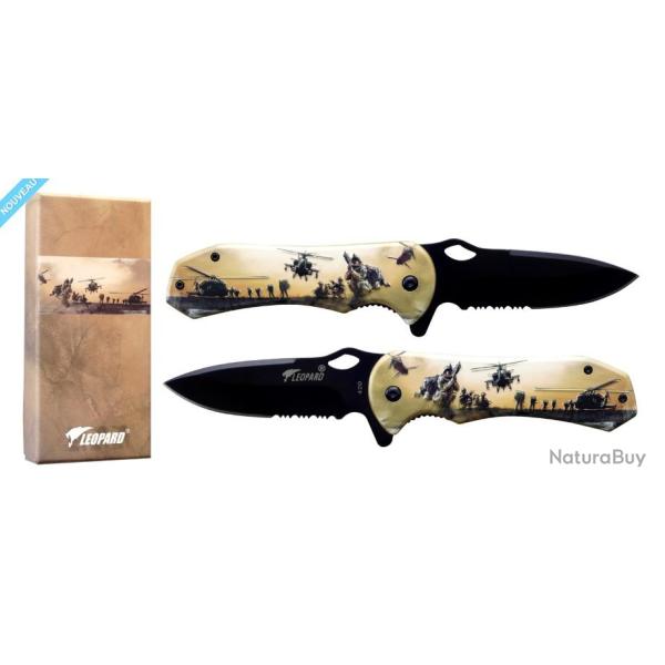 COUTEAU TACTIQUE 3D GRIP - ARMY (3)