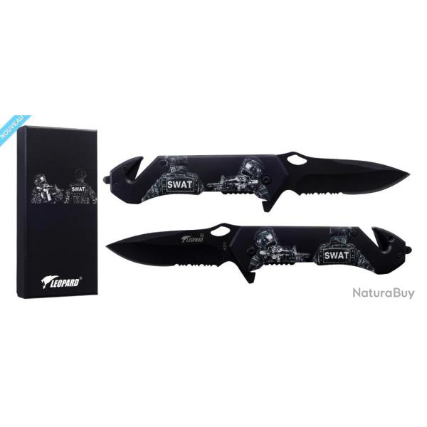 COUTEAU TACTIQUE 3D GRIP - SWAT(4)