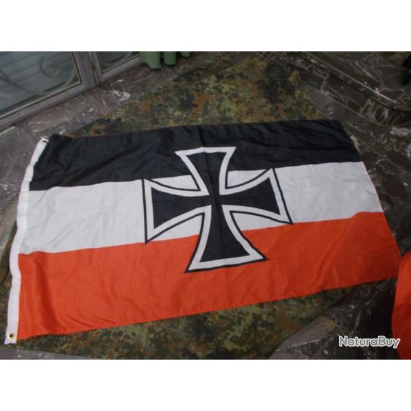 Drapeau IMPERIAL   (KREUZ DEUTSCHE REICH WK1)
