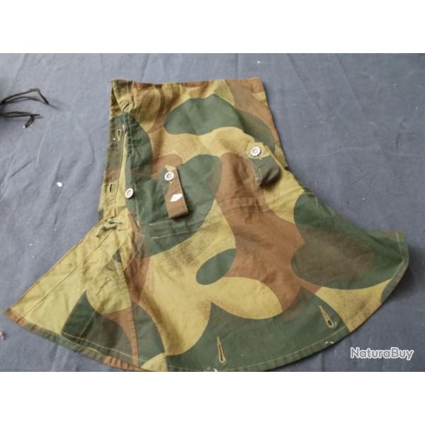 Capuche / Musette  Convertible Arm�e Belge  Camo ann�es 50