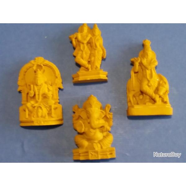 COLLECTION - 4 OBJETS POUR COLLECTION DE STYLE INDOU-