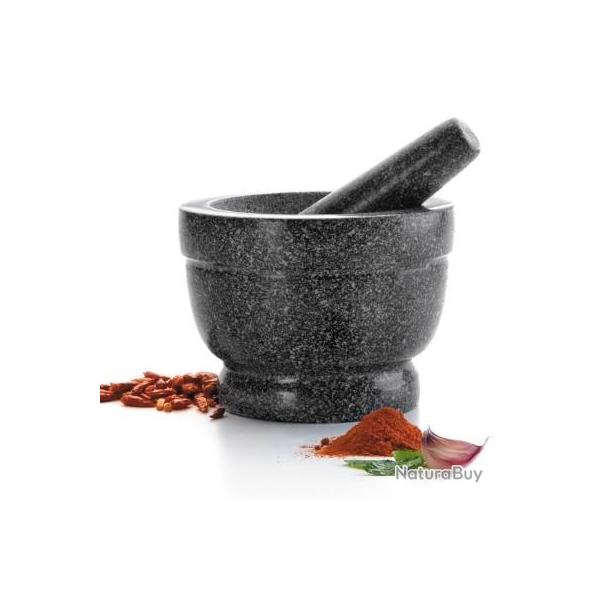 MORTIER GRANIT AVEC PILON 16 cm