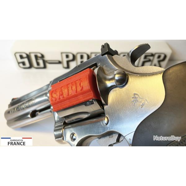 Drapeau t�moin de chambre vide pour revolver Smith & Wesson : 36, 37, 38, 40, 42, 49, 60, 340, 360