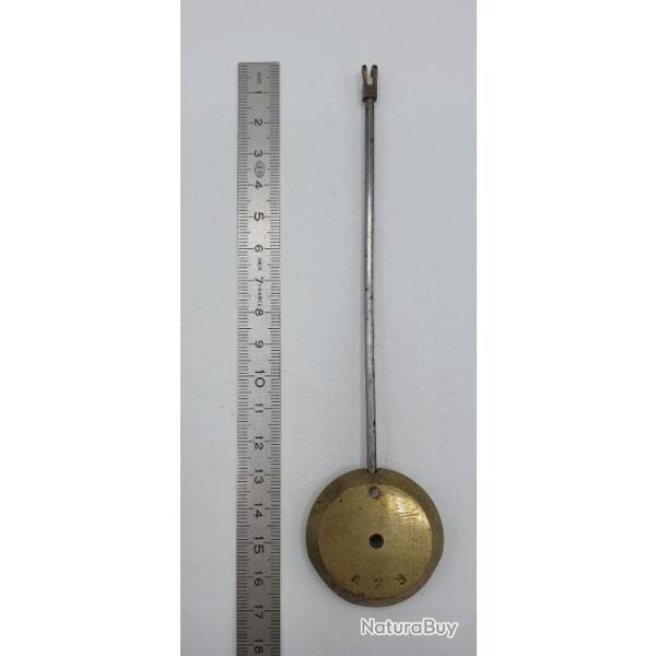 Balancier de pendule en Laiton.