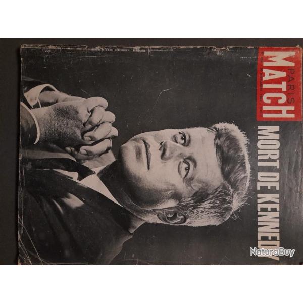MAGAZINE PARIS MATCH.SPECIAL MORT DE KENNEDY.NOVEMBRE 1963.