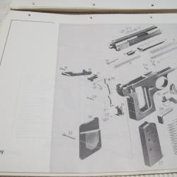 &eacute;clat&eacute;s d'armes BROWNING avec listes de pi&egrave;ces