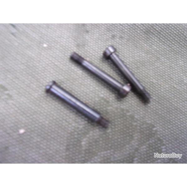 trois vis de pontet et crosse  de carabine Voere Benteler  22 lr