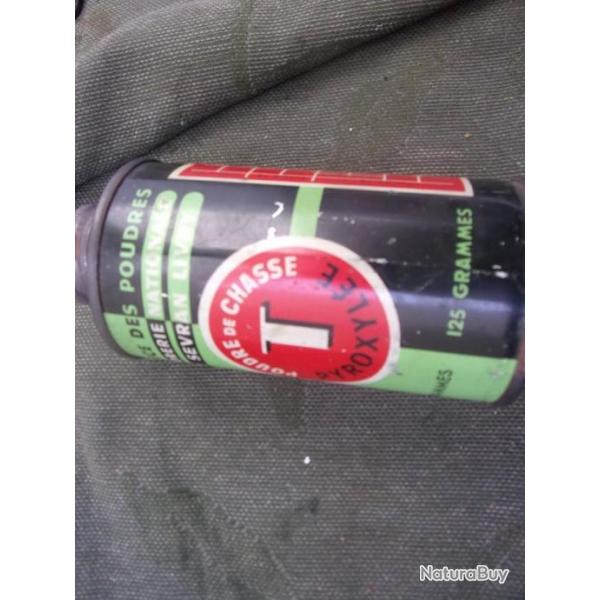 2 boite  poudre / plomb ( ? )