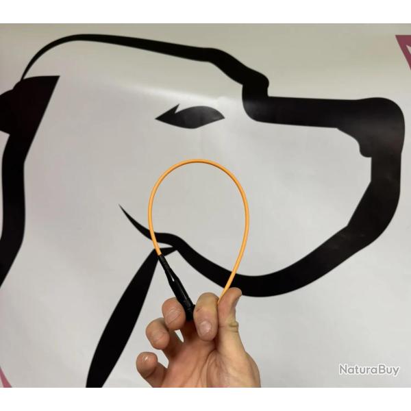 Antenne souple orange compatible avec les centrales garmin alpha