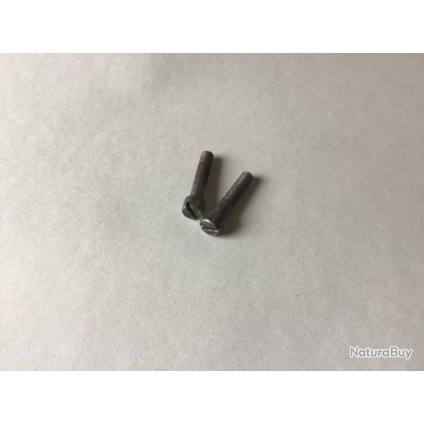 VENDU PAR CUIRASSIER11 N�4 PAIRE DE VIS FIXATION MAGASIN � LA CARCASSE FUSIL PERFEX CAL 12.