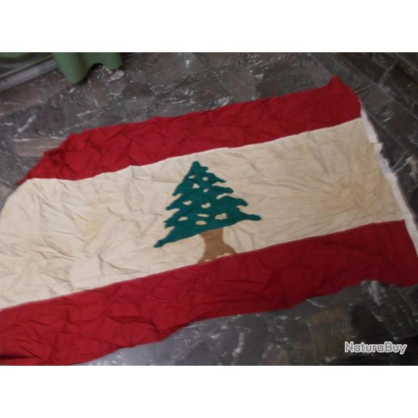 RARE !!! Drapeau Collector LIBAN    100% d'origine !!!