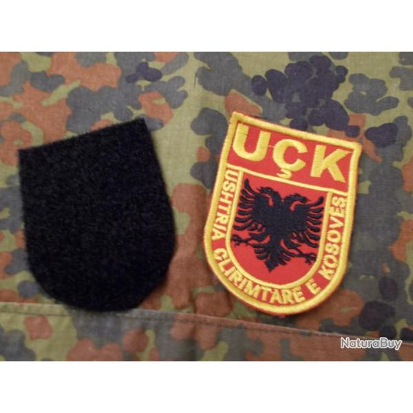 RARE!!!!  Patch   Insigne de veste  Tissu  UCK    KOSOVO   !!!