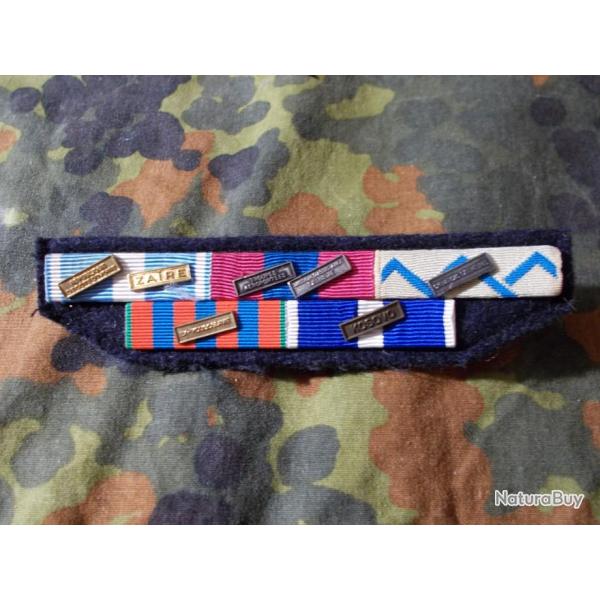 Placard de m�dailles d'un ancien PARA   (TAP)