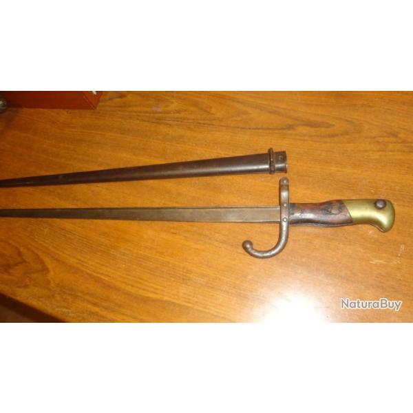 ancienne baionnette 1876