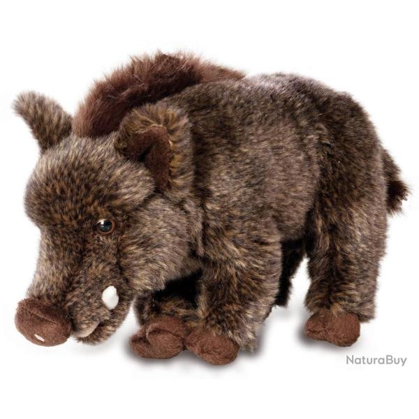 PN23 - Peluche Sanglier fouillant 25 cm
