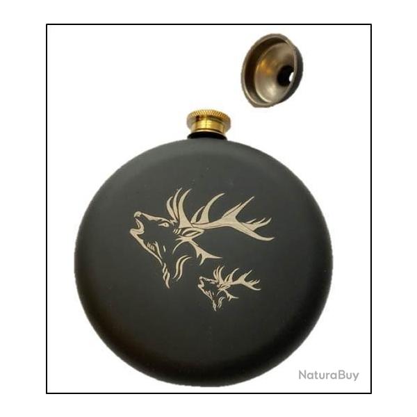 PN23 - Flasque acier Cerf 350 ml