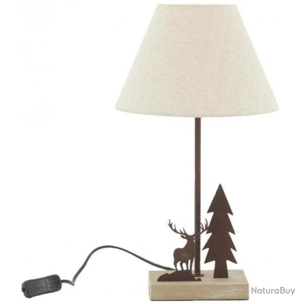 PN23 - Lampe Cerf et sapin