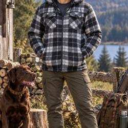 Chemise doubl&eacute;e  Sherpa Richmond Gris