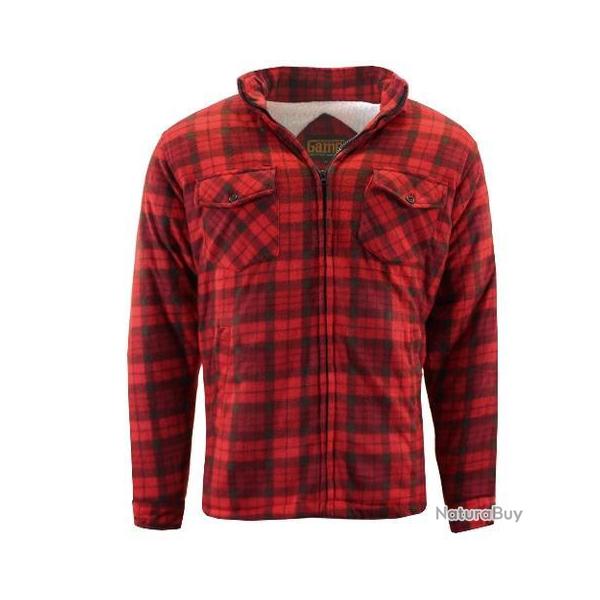 Chemise doubl�e  Sherpa Richmond Rouge