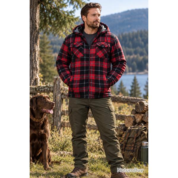 Chemise doubl�e  Sherpa Richmond Rouge