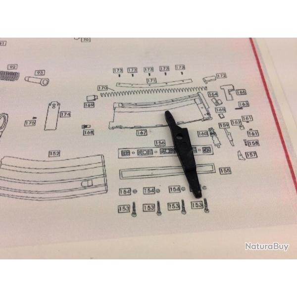 Part chargeur GBBR WE - SAV2-WE-Scar136