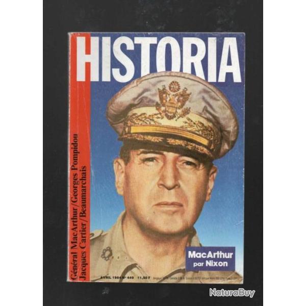 historia 449 jacques cartier, tonkin 1884, mac arthur, georges pompidou, attentats napol�on III