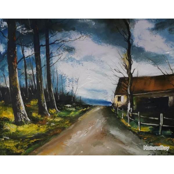 Tableau peinture huile