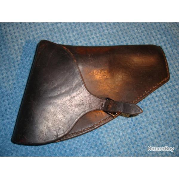 ETUI CUIR POUR REVOLVER .380/ 9 BROCHES