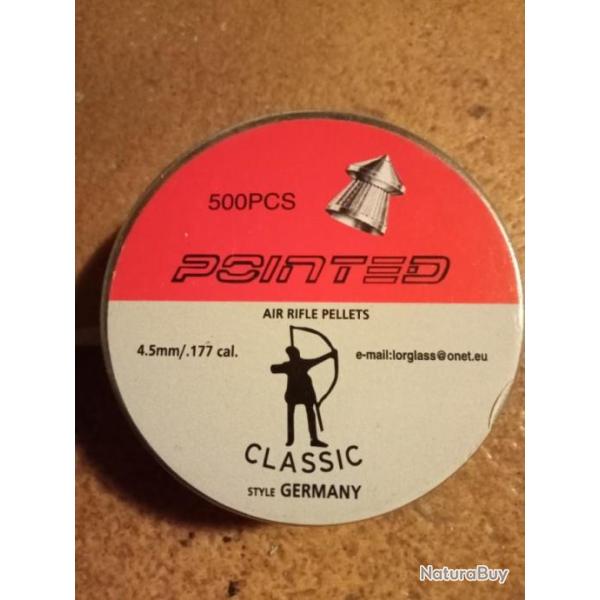 Bo�te de plombs Pointed magnum 4.5