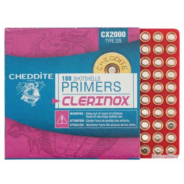 Bo�te de 1000 amorces Cheddite 209