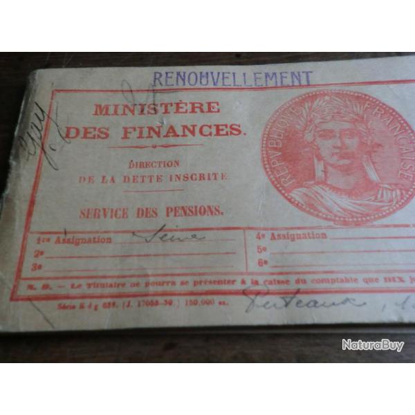 carnet pensions solde militaires d invalidit�