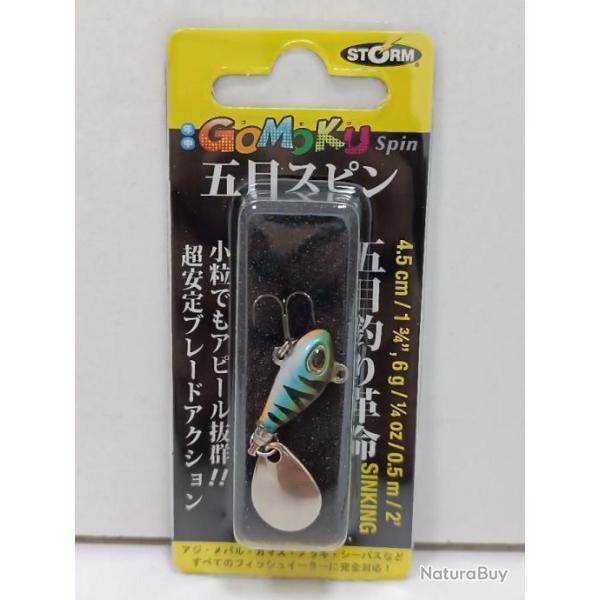 !! STORM GOMOKU SPIN 6g PERCH 4,5 cm !!