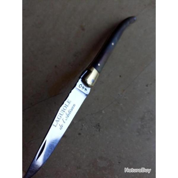 LAGUIOLE  DE  L ARTISAN  .  ACIER  440  .