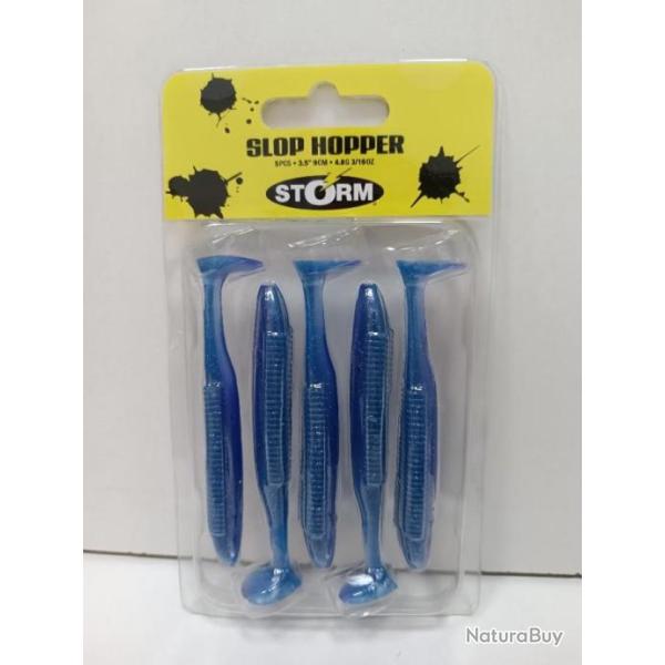 !! STORM SLOP HOPPER 3,5" PURPLE FLOW 9 CM  4,8G