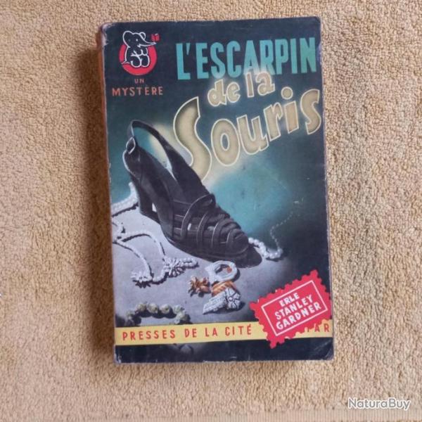 ROMAN POLICIER   L'escarpin de la souris. 1950.