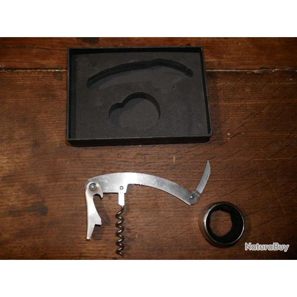 Couteau-tire bouchons en �tui cadeau