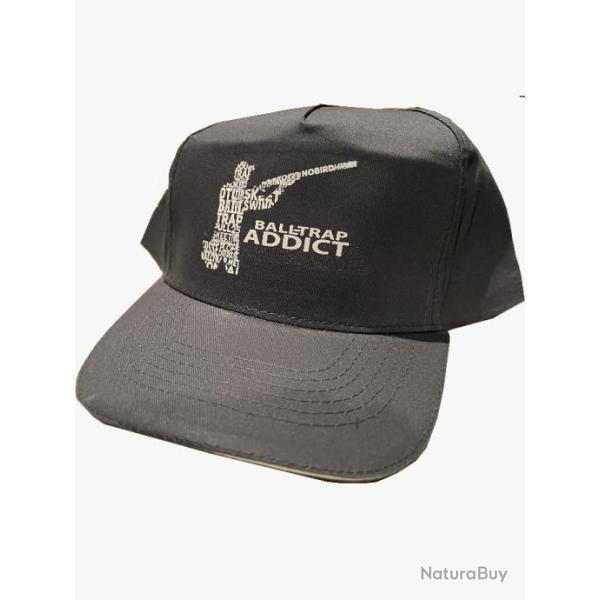 Casquette Bleu Marine Ball trap Addict