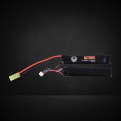 BATTERIE LIPO 7.4V 1100MAH 25C (2PC) DUEL CODE